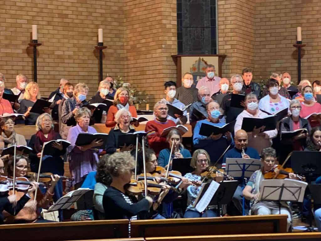 Allegri Choir Rehearsal Image