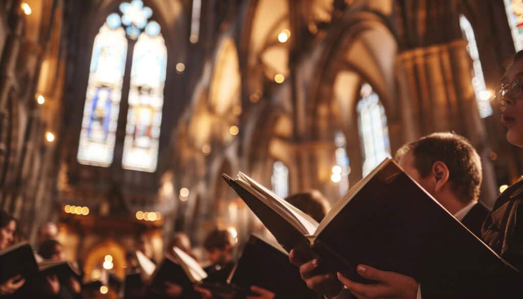 Purcell choir performance