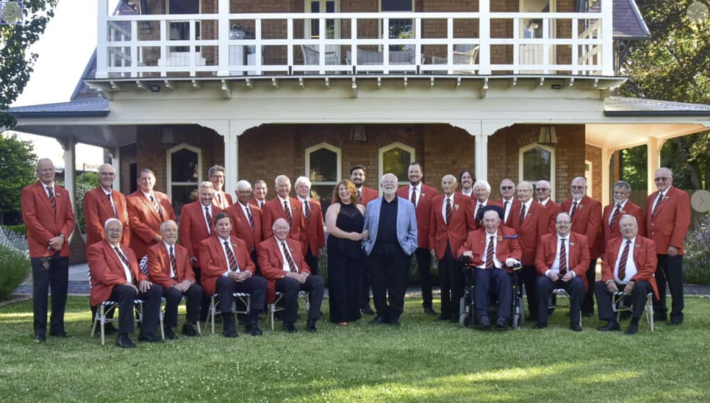 Orange Male Choir Group Photo